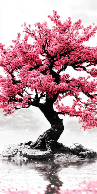 Pink Harmony 30x60cm - Diamond Painting